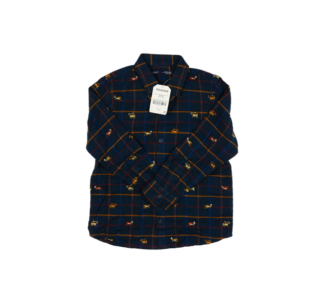 Nová modrá košile se zvířátky Next