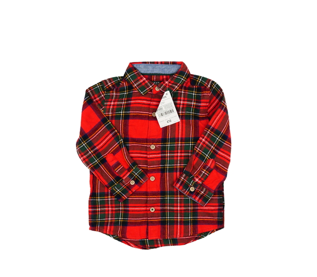 Nová červená kostkovaná košile Next