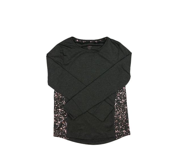 Šedé melírované sportovní triko John Lewis 