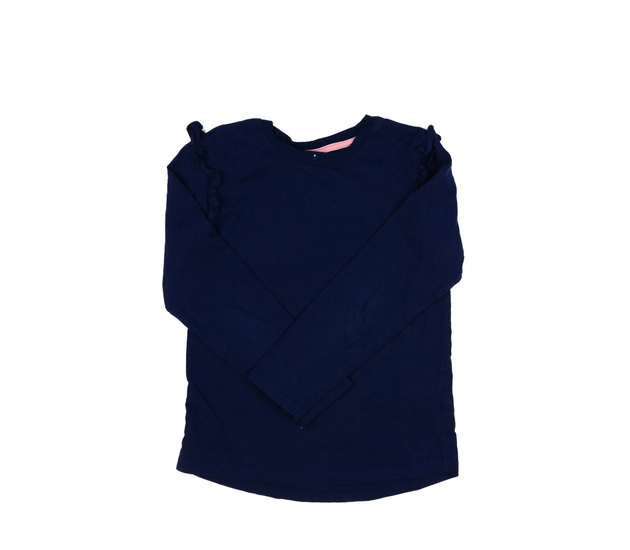 Modré triko s volánky Nutmeg