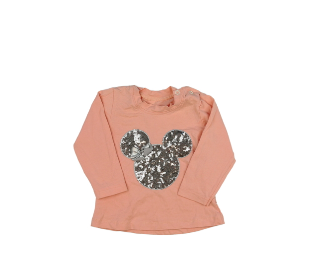 Růžové triko Minnie 