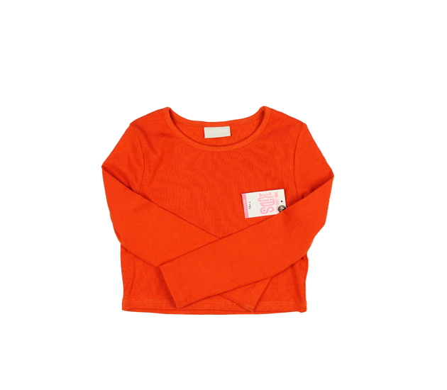 Nový oranžový crop top 