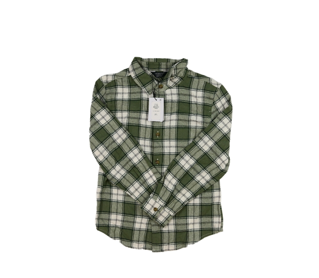 Nová zeleno-bílá kostkovaná košile Primark 