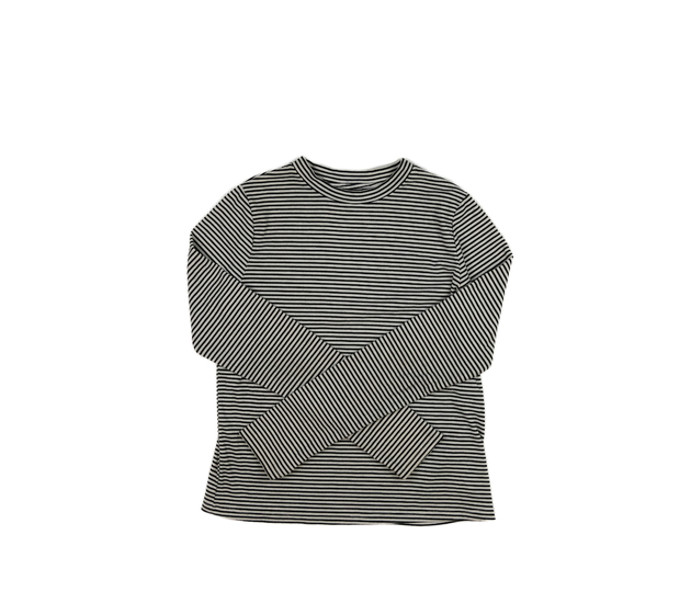 Pruhované triko bílo-černé Primark 