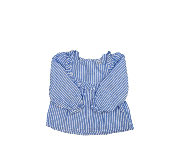 Modro-bílá pruhovaná halenka Primark