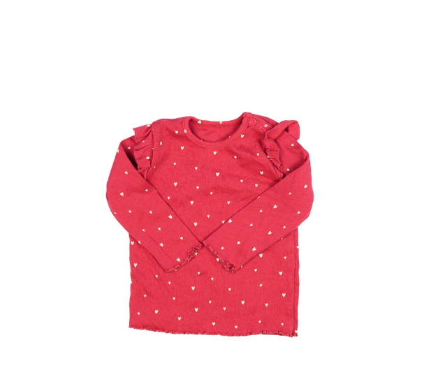 Červené triko se srdíčky George