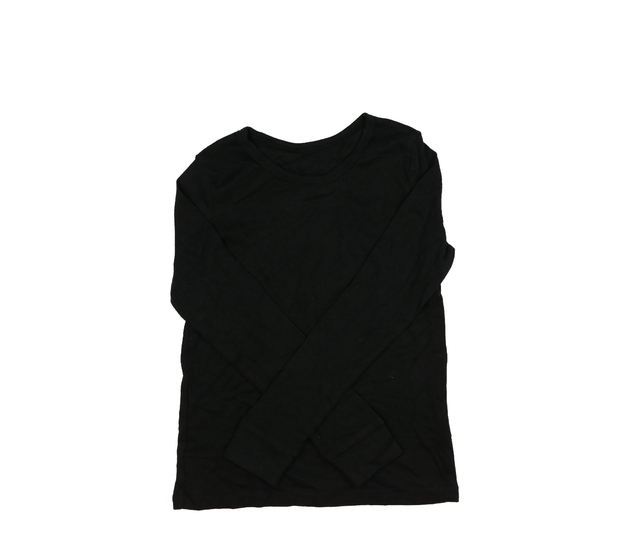 Černé žebrované triko Primark