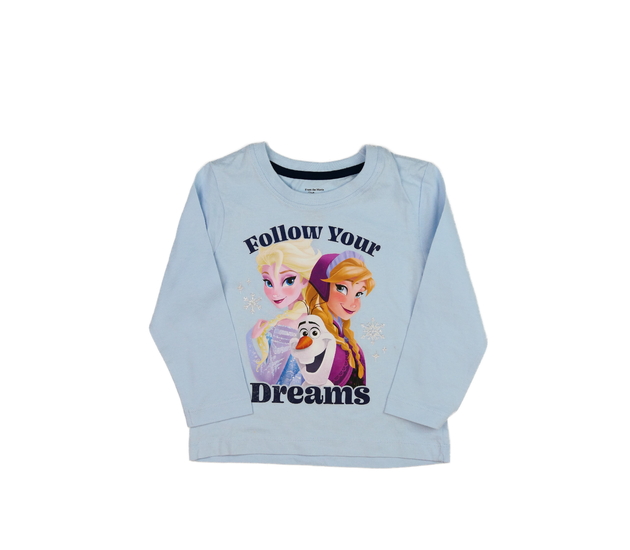 Modré triko Frozen Primark 