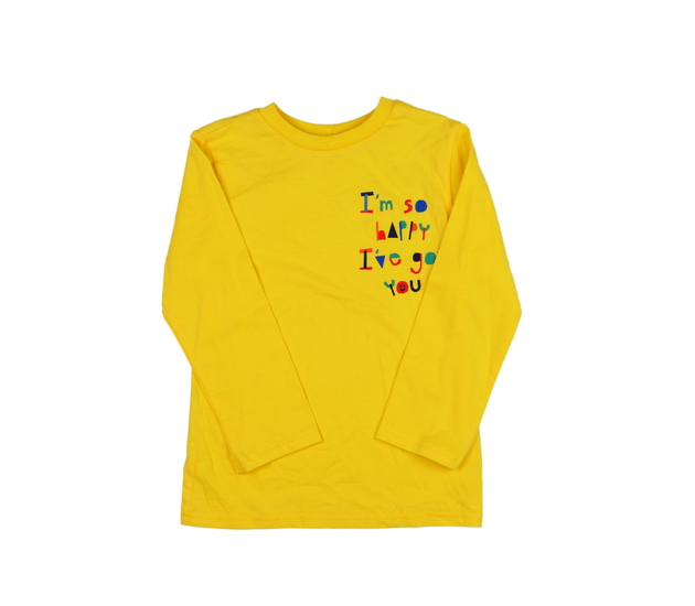 Žluté triko s nápisy George