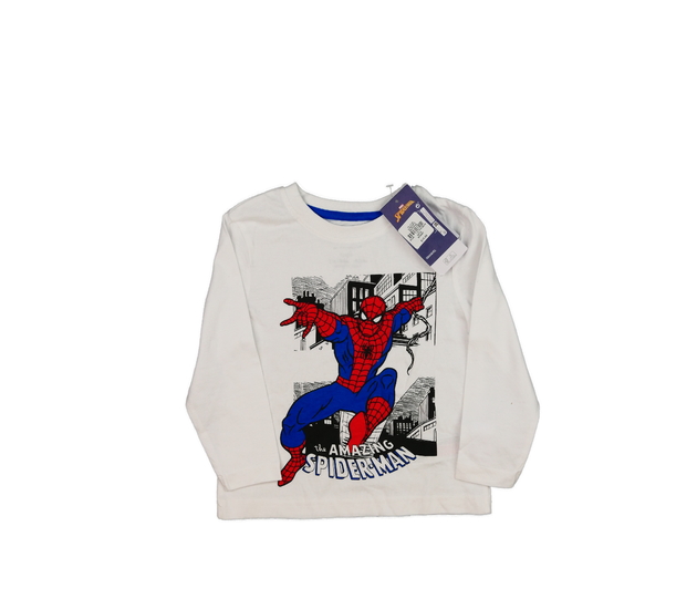 Nové bílé triko Spider-man Marvel Primark 