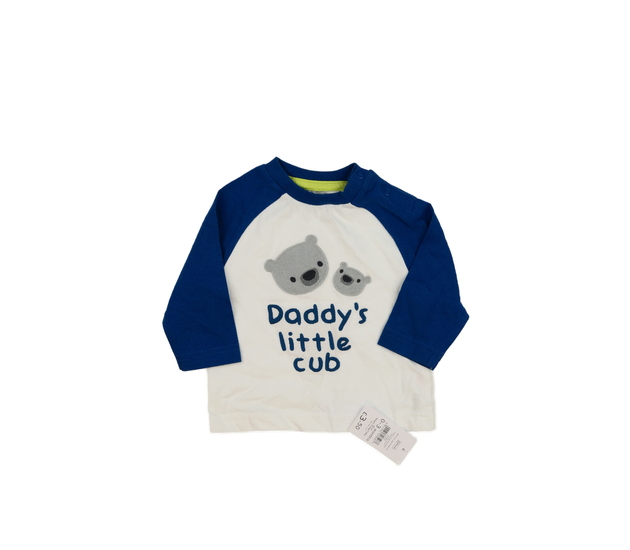 Nové bílo-modré triko se zvířátkem Nutmeg