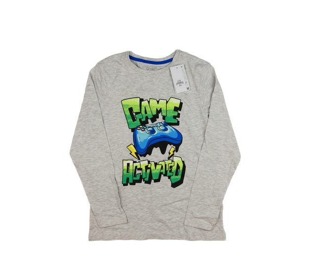 Nové šedé herní triko Primark 