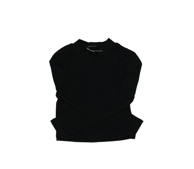 Černý crop top George