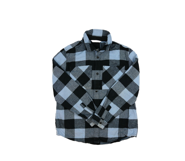 Modrá kostkovaná košile M&S