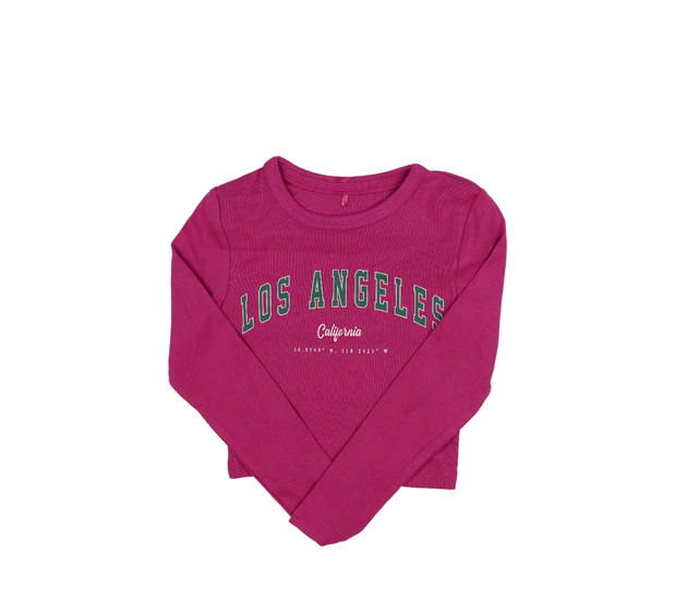 Růžový crop top George