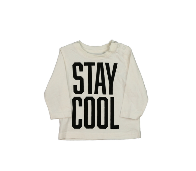 Bílé triko s nápisem Nutmeg