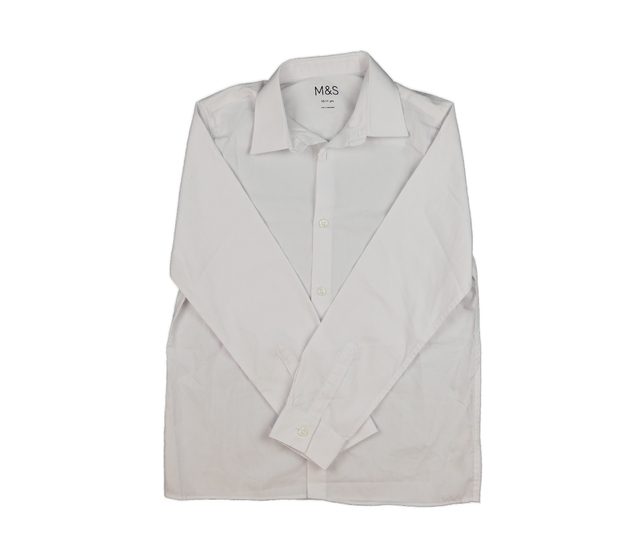 Bílá společenská košile M&S