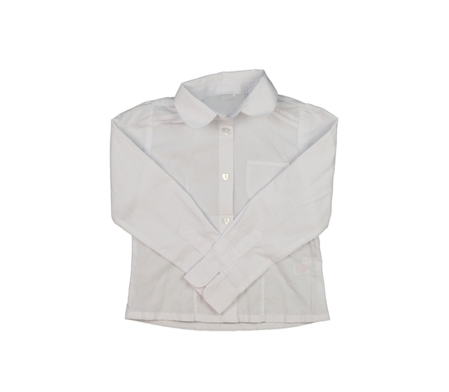 Bílá košile se srdíčkovými knoflíky Tu 