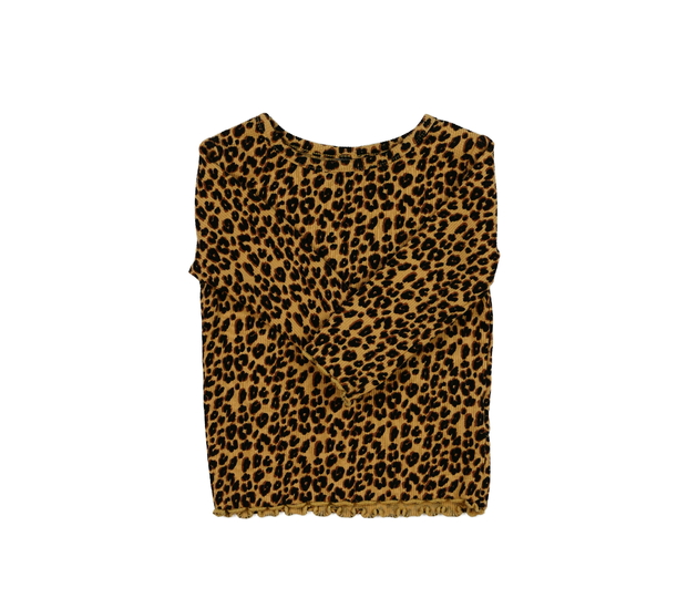 Hnědé vzorované triko Next