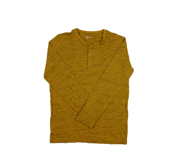 Žluté melírované triko Tu 