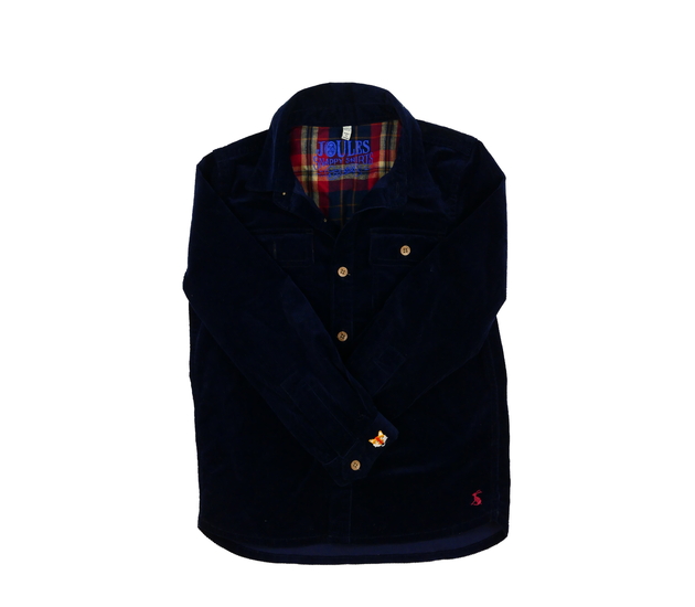 Tmavě modrá manšestrová košile Joules 