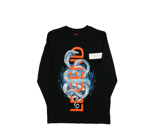 Nové černé stylové triko s hady F&F