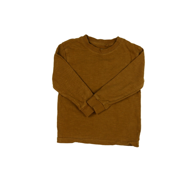 Hnědé melírované triko Tu 