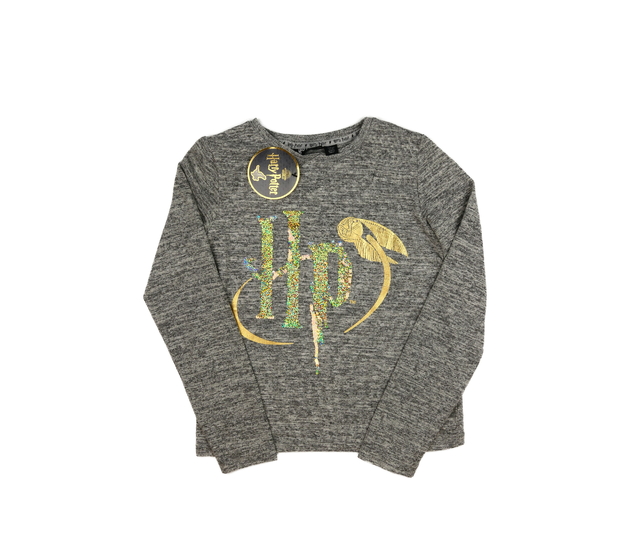 Nové šedé melírované triko Harry Potter Primark 