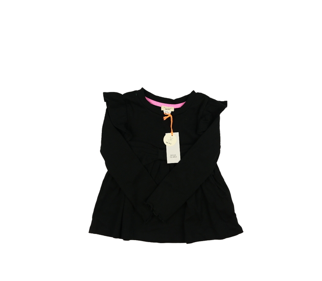 Nové černé zdobné triko River Island 