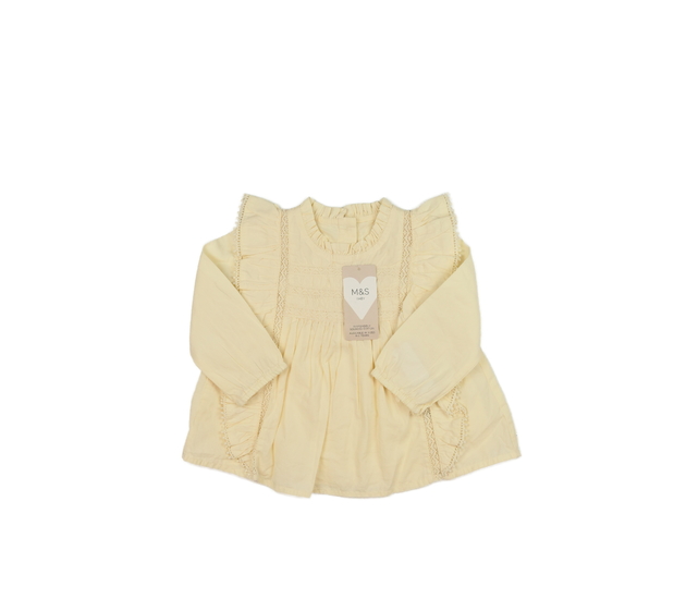 Nová žlutá halenka s volánky M&S