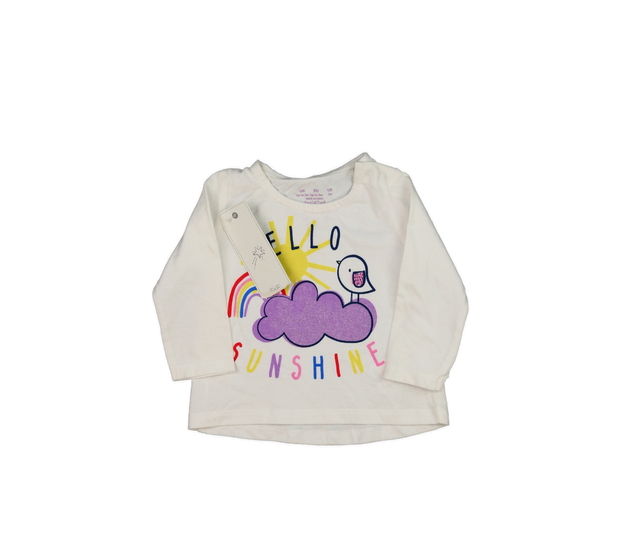 Nové bílé triko s obrázky F&F