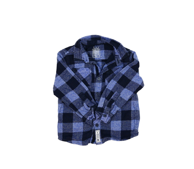 Modrá kostkovaná košile F&F