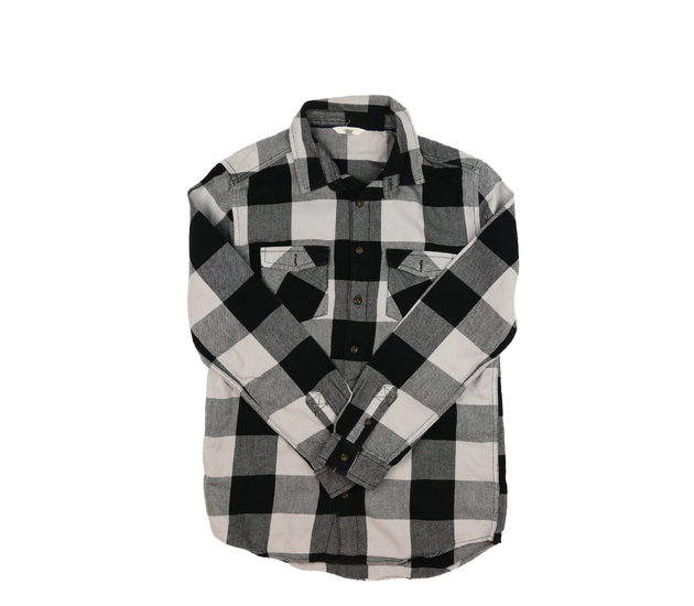 Šedo-černá kostkovaná košile John Lewis 