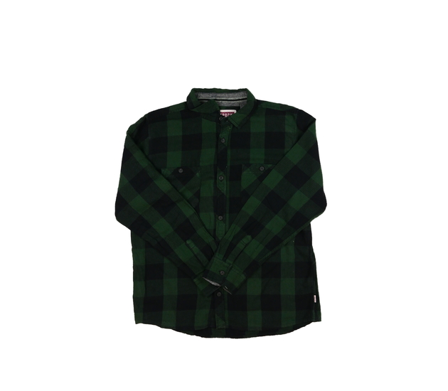 Zeleno-černá košile 