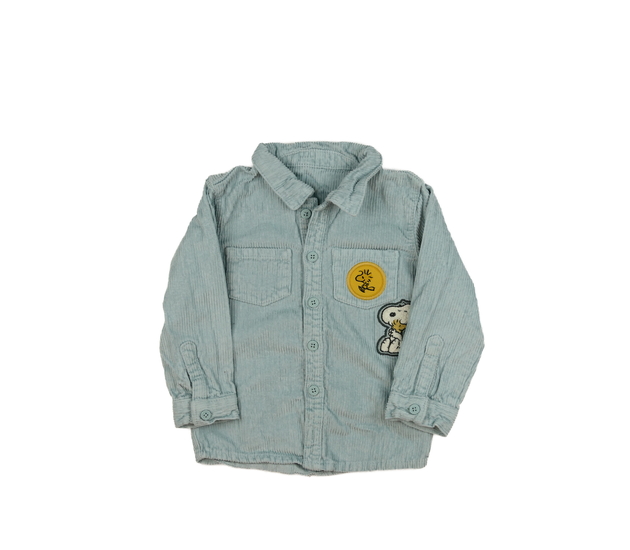 Modrá košile s obrázky M&S