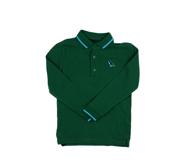 Zelené triko s límečkem M&S