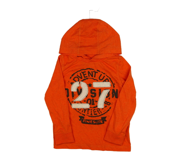 Oranžové triko s kapucí F&F