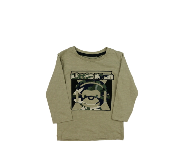 Hnědé triko s opičkou Next