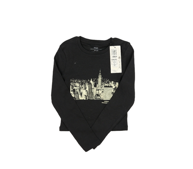 Nový šedý crop top M&S