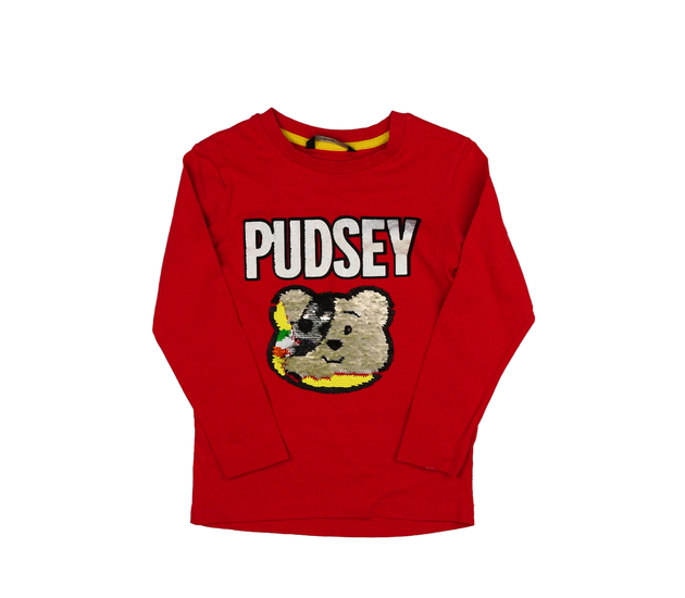 Červené triko s medvědem George