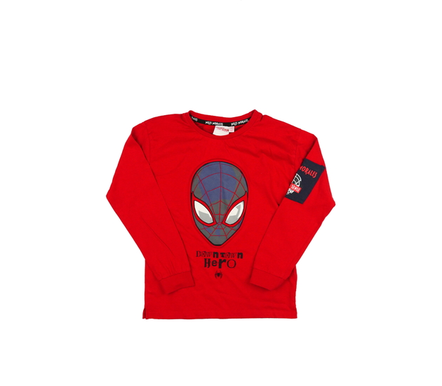 Tmavě červené triko Spider-man Marvel Primark 