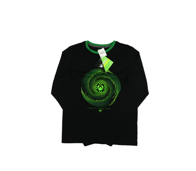 Nové černé triko s motivem Xbox vel. 170 Next