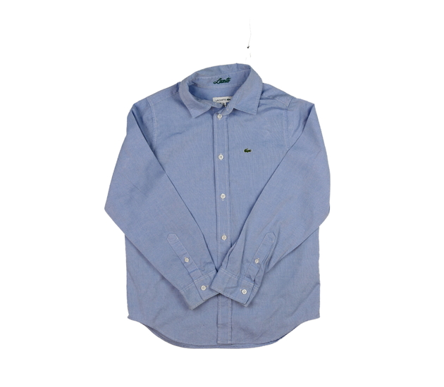 Modrá melírovaná košile Lacoste 