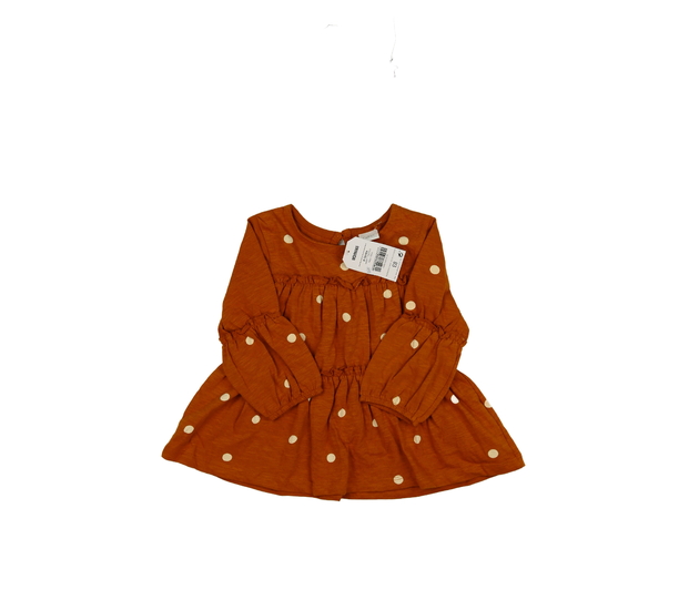 Nové hnědé triko s kolečky Next