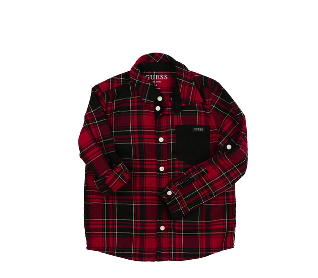 Tmavě červená košile  