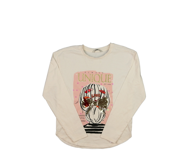 Krémové triko s holčičkou George