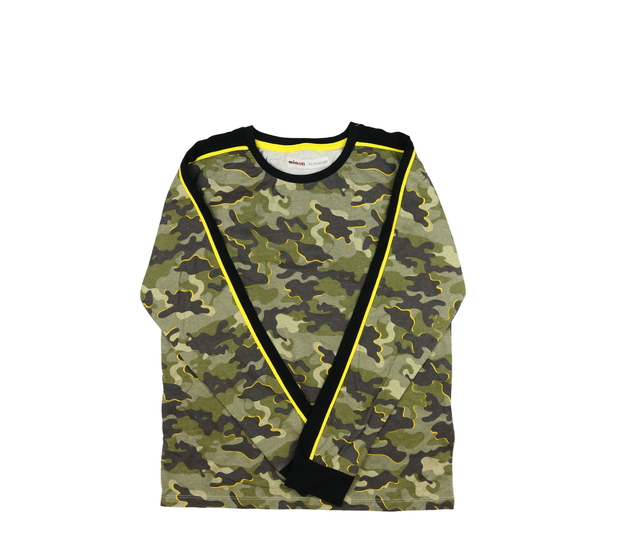 Zelené maskáčové triko 