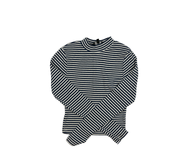 Pruhovaný crop top New Look 