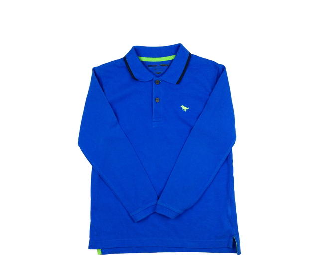 Modré triko s límečkem Next