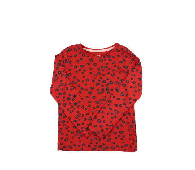 Cihlové vzorované triko F&F